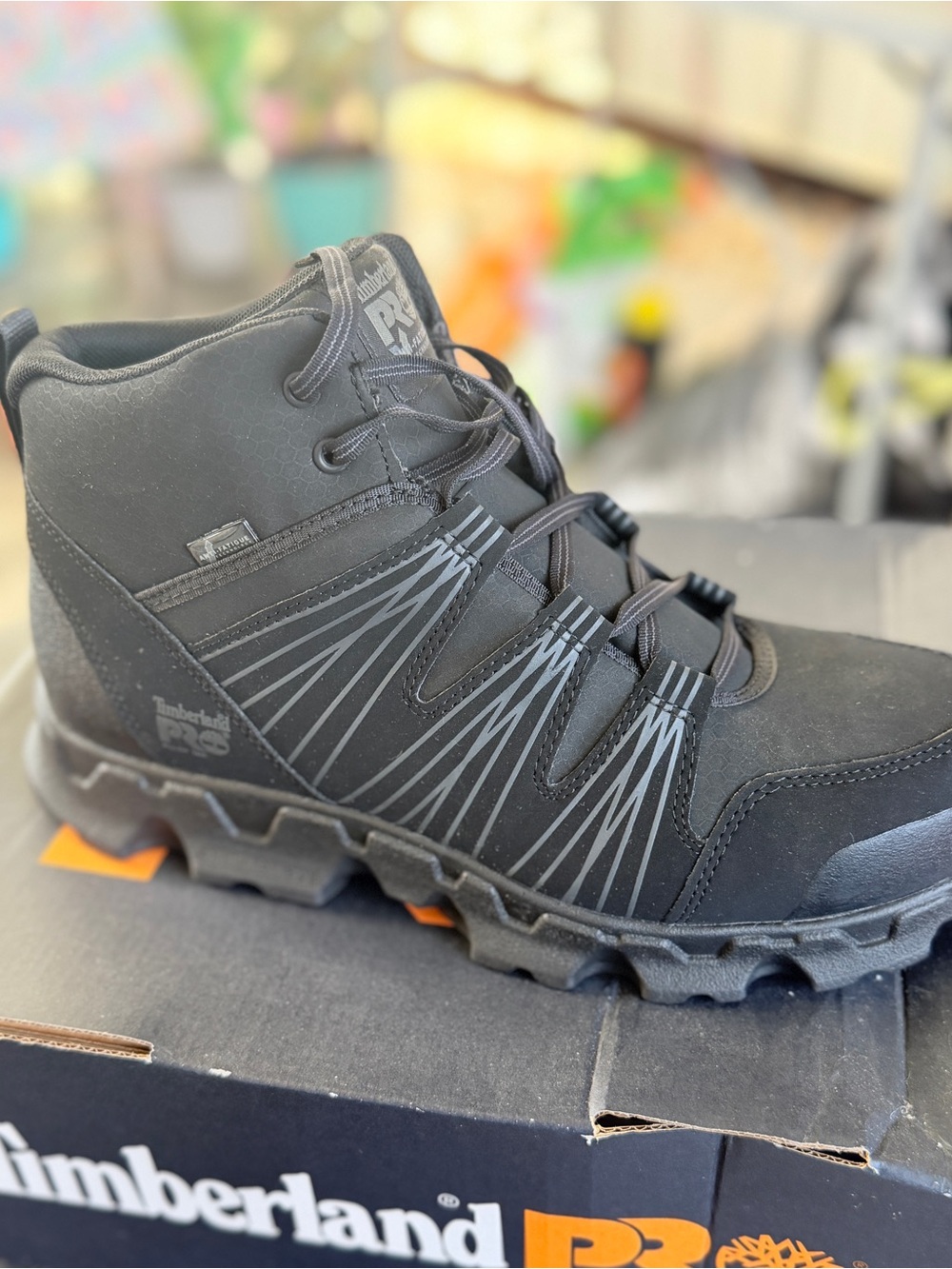 Timberland PRO Black Work Trail Boots